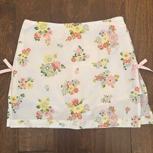 NWT TBBC Clay's Club Skort - Biltmore Blooms with Palm Beach Pink  14 price firm